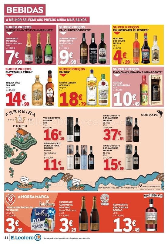 Antevisão Folheto E-LECLERC Promoções de 23 a 29 julho